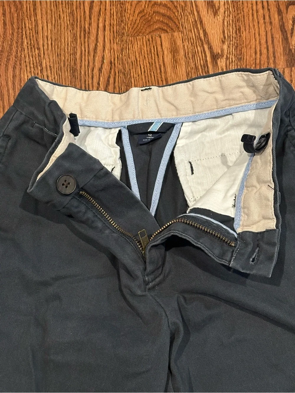 Gap Kids Flat Front Shorts in Navy Blue Size 12